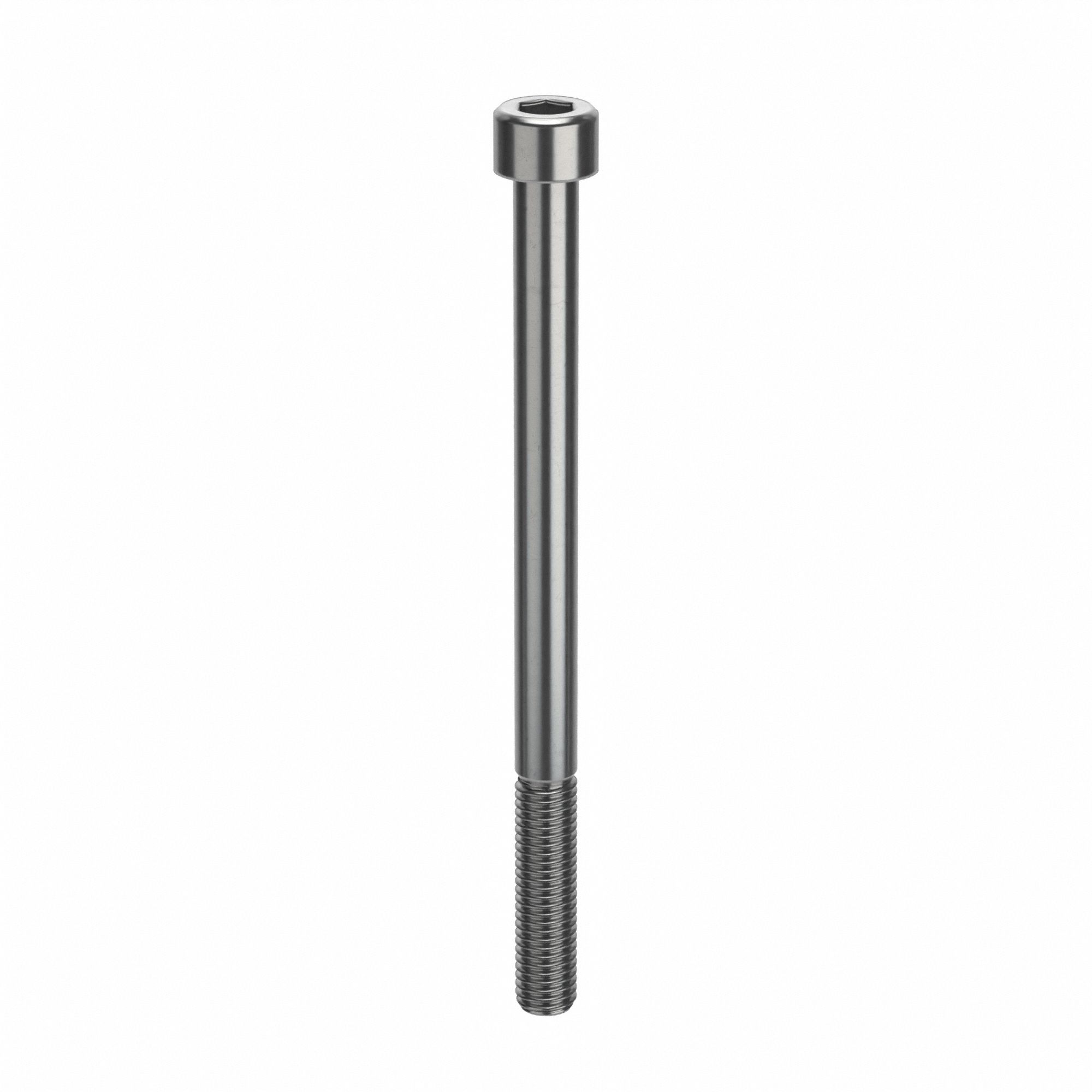 Socket Head Cap Screw: M10x1.50 Thread Size, 140 mm Lg, Std, Plain, Stainless Steel, 18-8, 10 PK