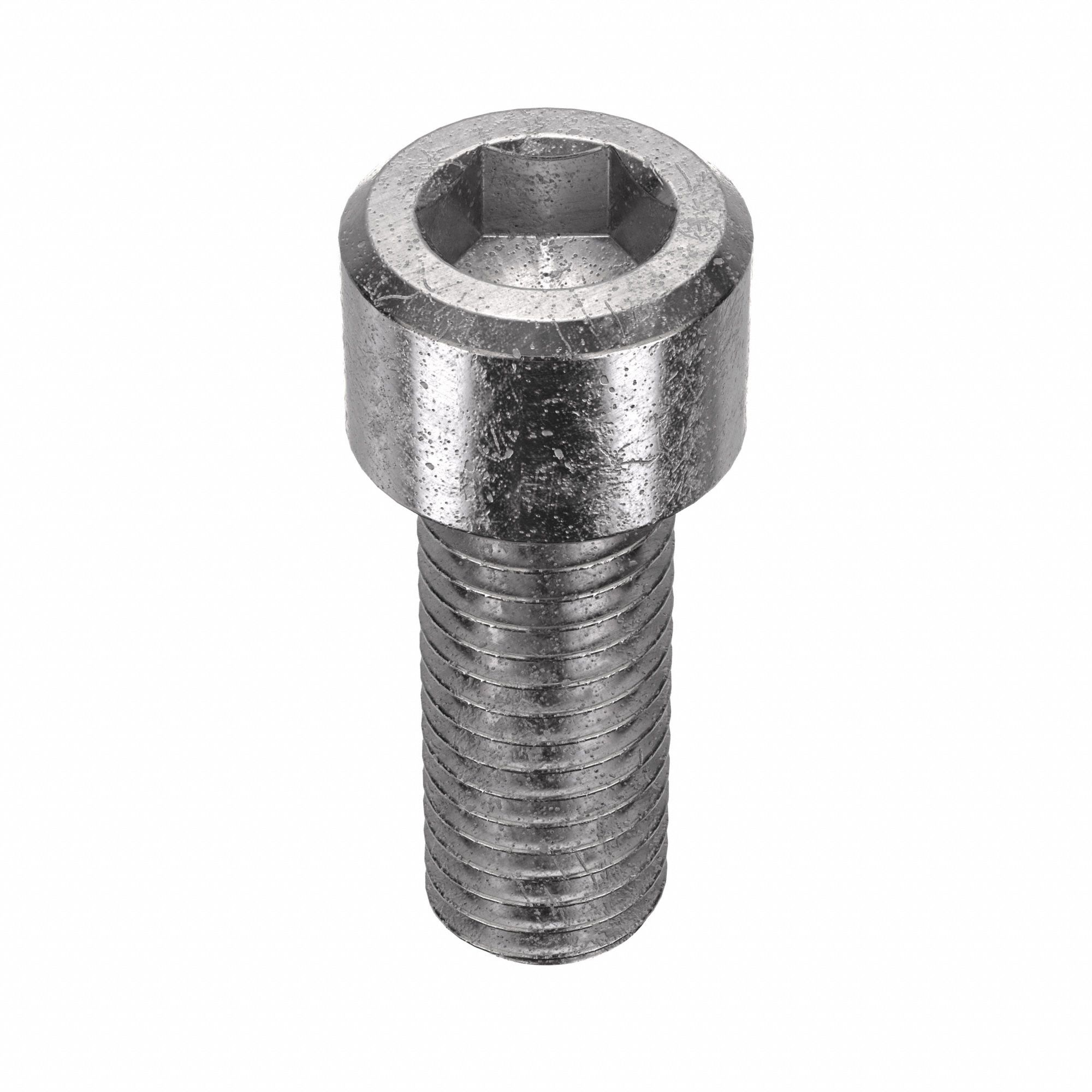 Socket Head Cap Screw: M12x1.75 Thread Size, 30 mm Lg, Std, Plain, Stainless Steel, 18-8, 25 PK