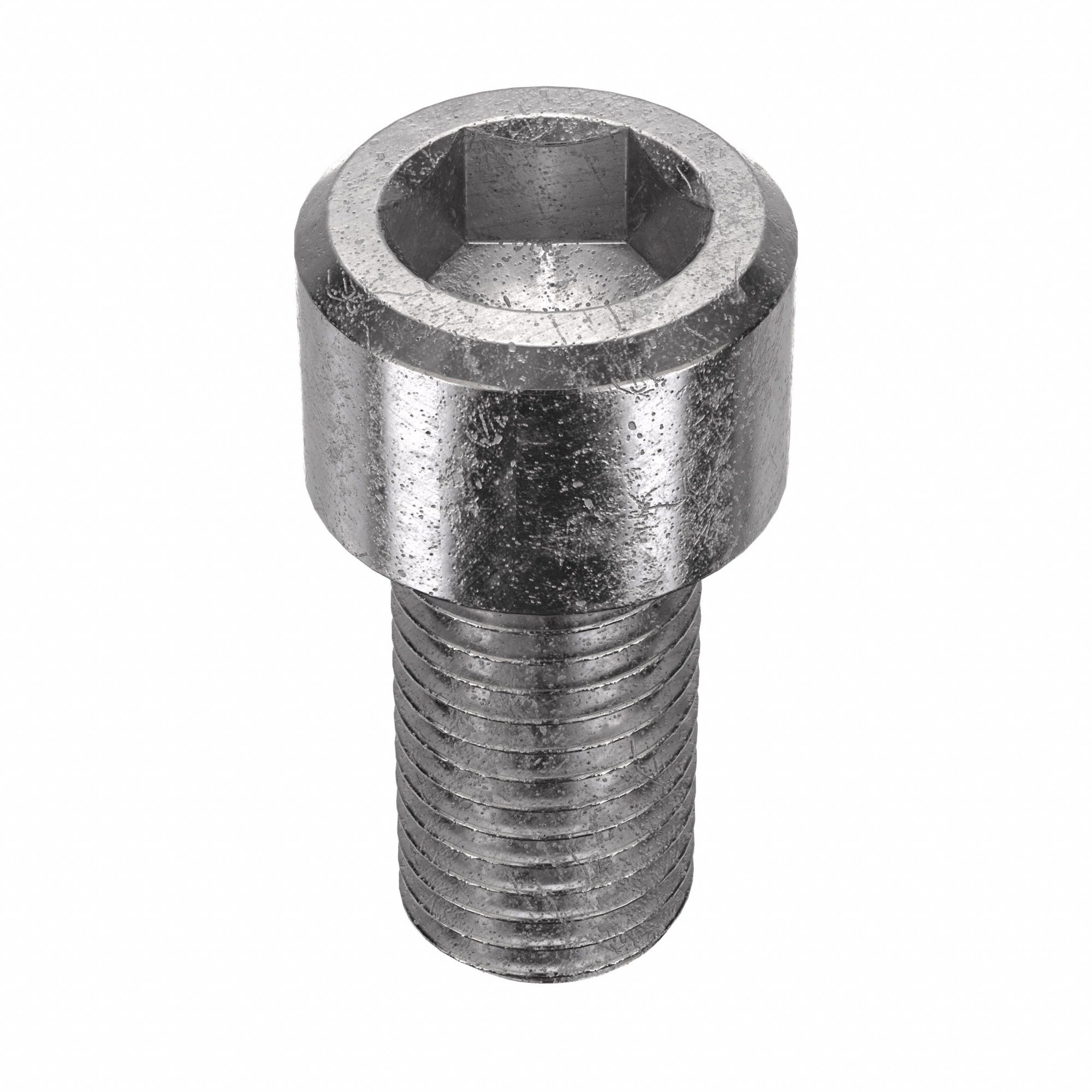 Socket Head Cap Screw: M16x2.00 Thread Size, 30 mm Lg, Std, Plain, Stainless Steel, 18-8, 10 PK