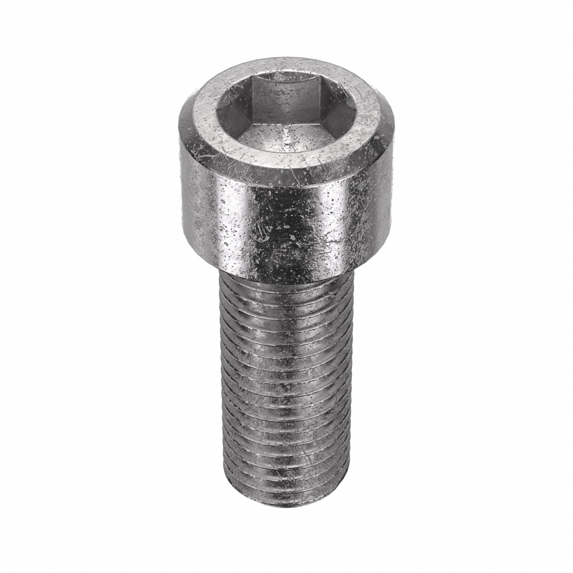 Socket Head Cap Screw: M20x2.50 Thread Size, 50 mm Lg, Std, Plain, Stainless Steel, 18-8, 5 PK