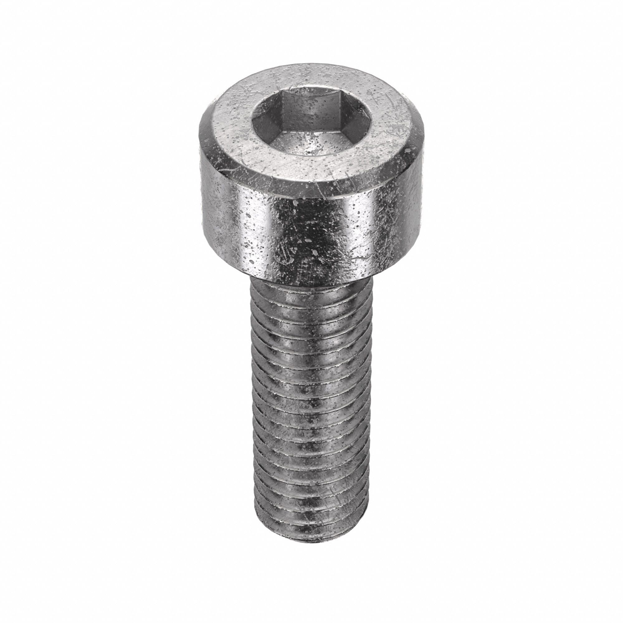 Socket Head Cap Screw: M5x0.80 Thread Size, 16 mm Lg, Std, Plain, Stainless Steel, 316, 50 PK