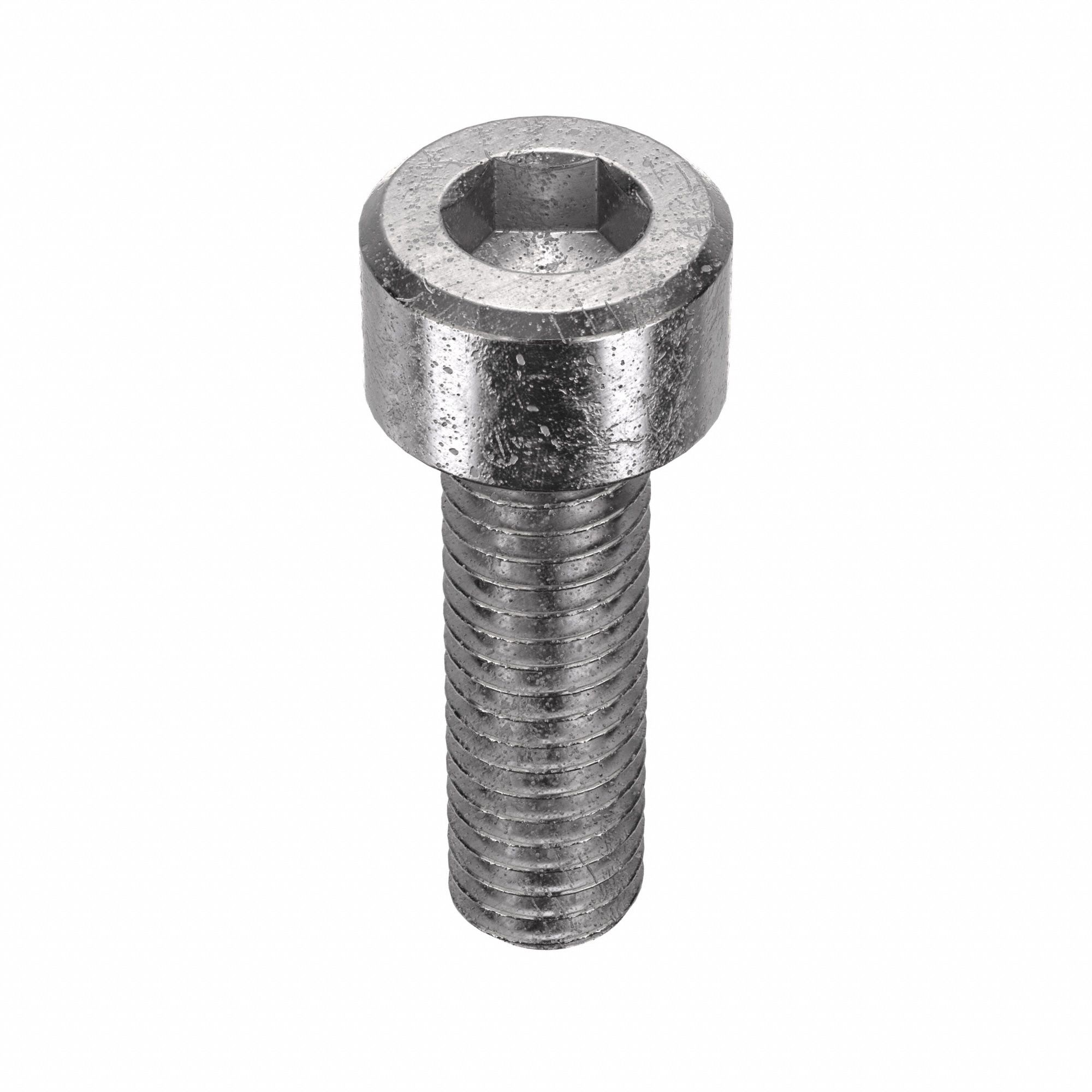 Socket Head Cap Screw: M6x1.00 Thread Size, 20 mm Lg, Std, Plain, Stainless Steel, 316, 50 PK