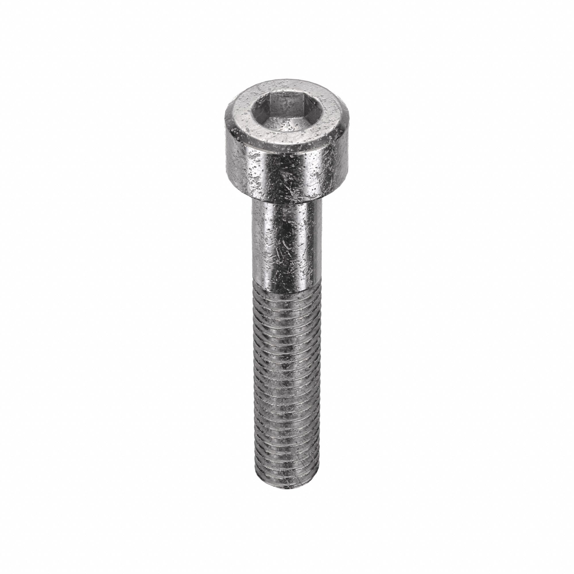 Socket Head Cap Screw: M6x1.00 Thread Size, 35 mm Lg, Std, Plain, Stainless Steel, 316, 50 PK