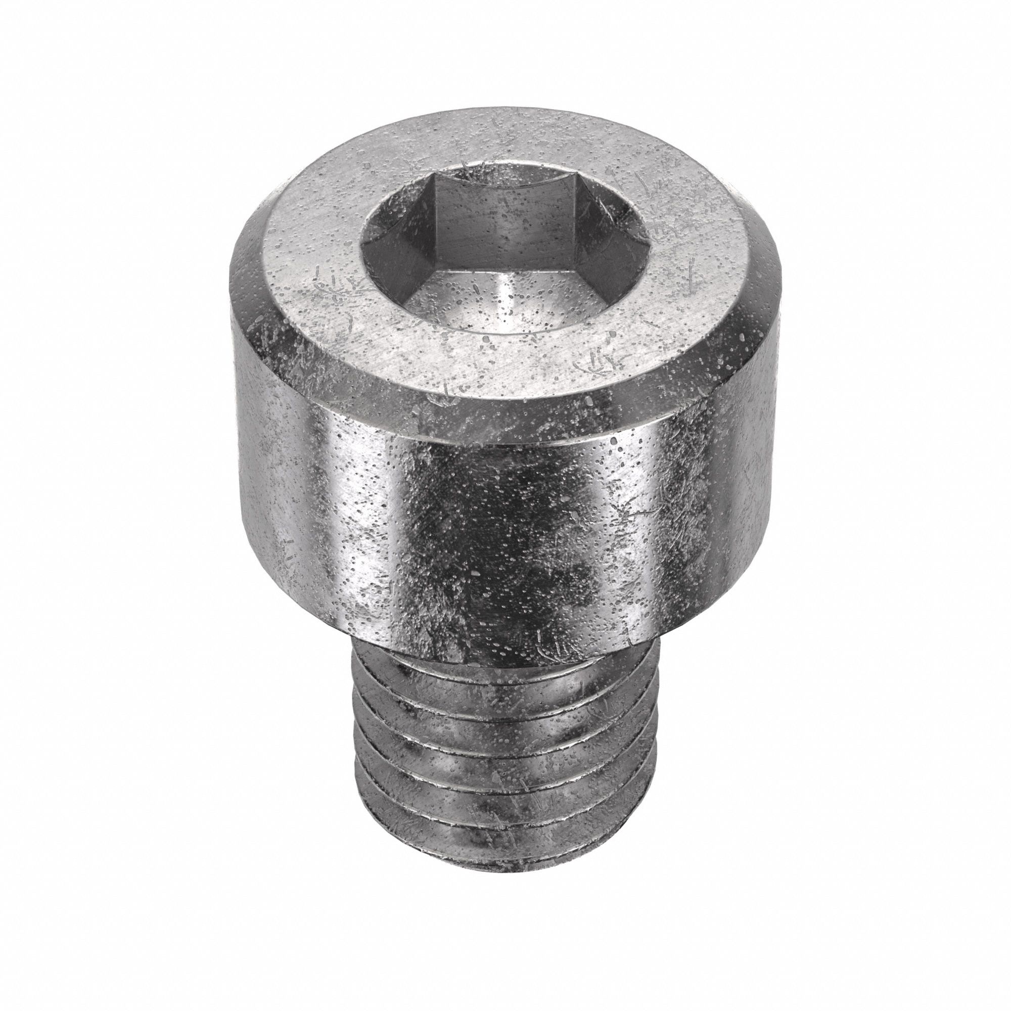 Socket Head Cap Screw: M8x1.25 Thread Size, 10 mm Lg, Std, Plain, Stainless Steel, 316, 50 PK