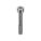 VIS À SIX PANS CREUX,M8-1,25,60MM LO,STANDARD,LISSE,INOX 316,50PQ