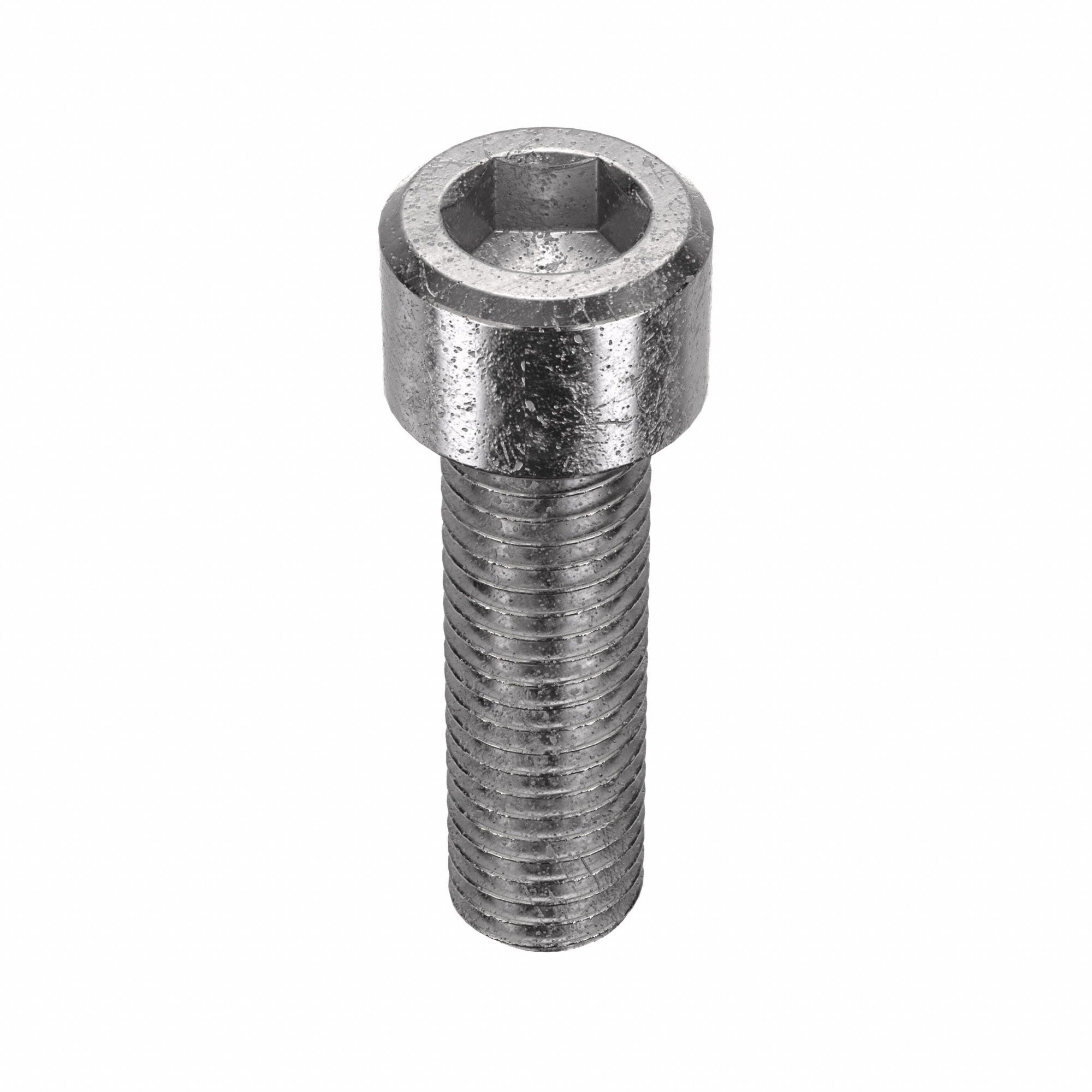 Socket Head Cap Screw: M12x1.75 Thread Size, 40 mm Lg, Std, Plain, Stainless Steel, 316, 25 PK