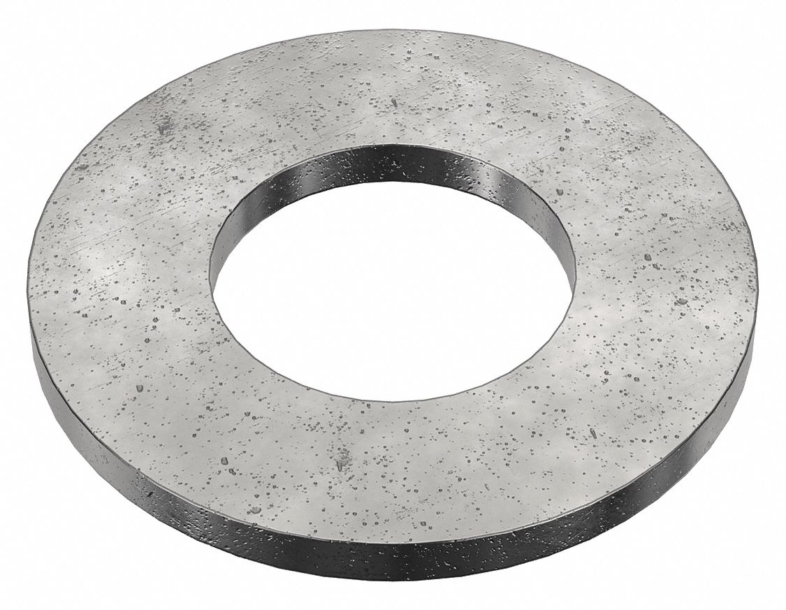 SAE Washer: Case Hardened, Black Oxide, Steel, 5/8 in Screw Sz, 0.656 in In Dia, 25 PK