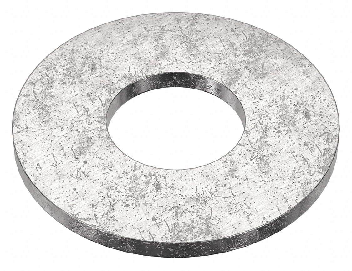 USS Washer: 316, Stainless Steel, 1 in Screw Sz, 1.062 in In Dia, 2 1/2 in Out Dia, 316, 5 PK