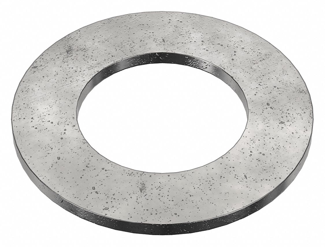 USS Washer: Case Hardened, Black Oxide, Steel, 3 in Screw Sz, 3 in In Dia, 5 1/2 in Out Dia, 5 PK