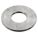 FLAT WASHER, FOR 1⅛ IN SCREW, STEEL, BLACK OXIDE, 1.125 IN ID, 5 PK