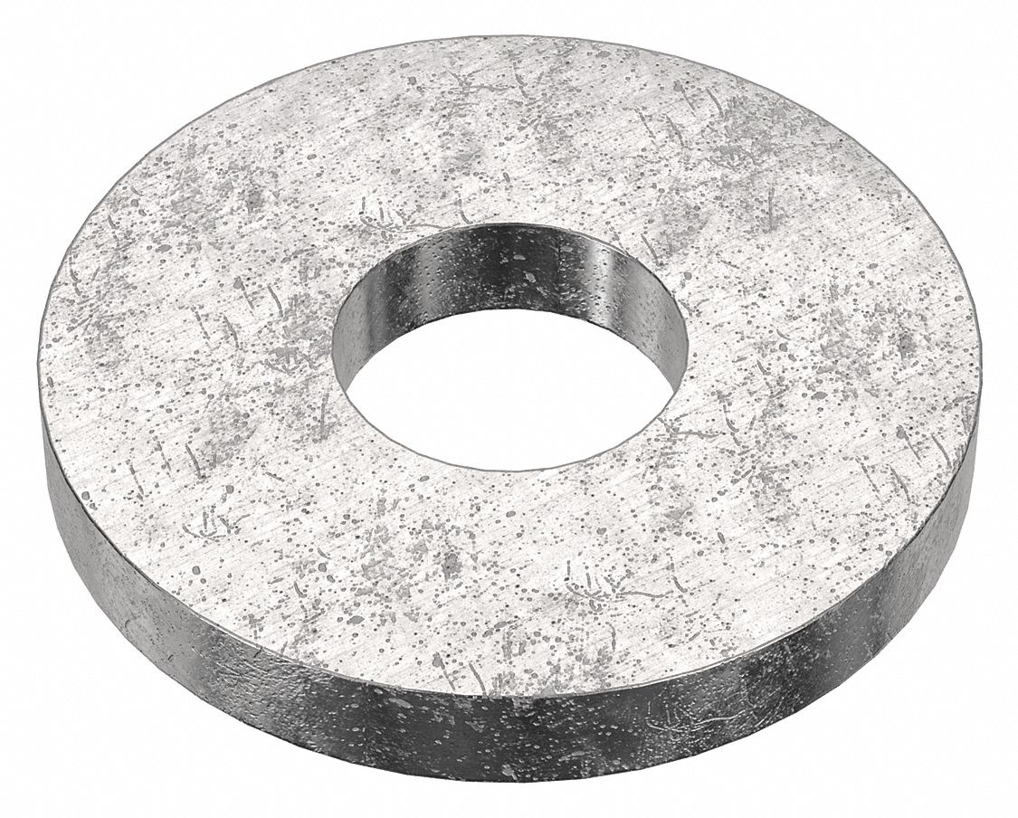 FENDER WASHER, FOR SCREW SIZE 3/16 IN, 316 STAINLESS STEEL, PLAIN FINISH, 0.188 IN ID, 50 PK