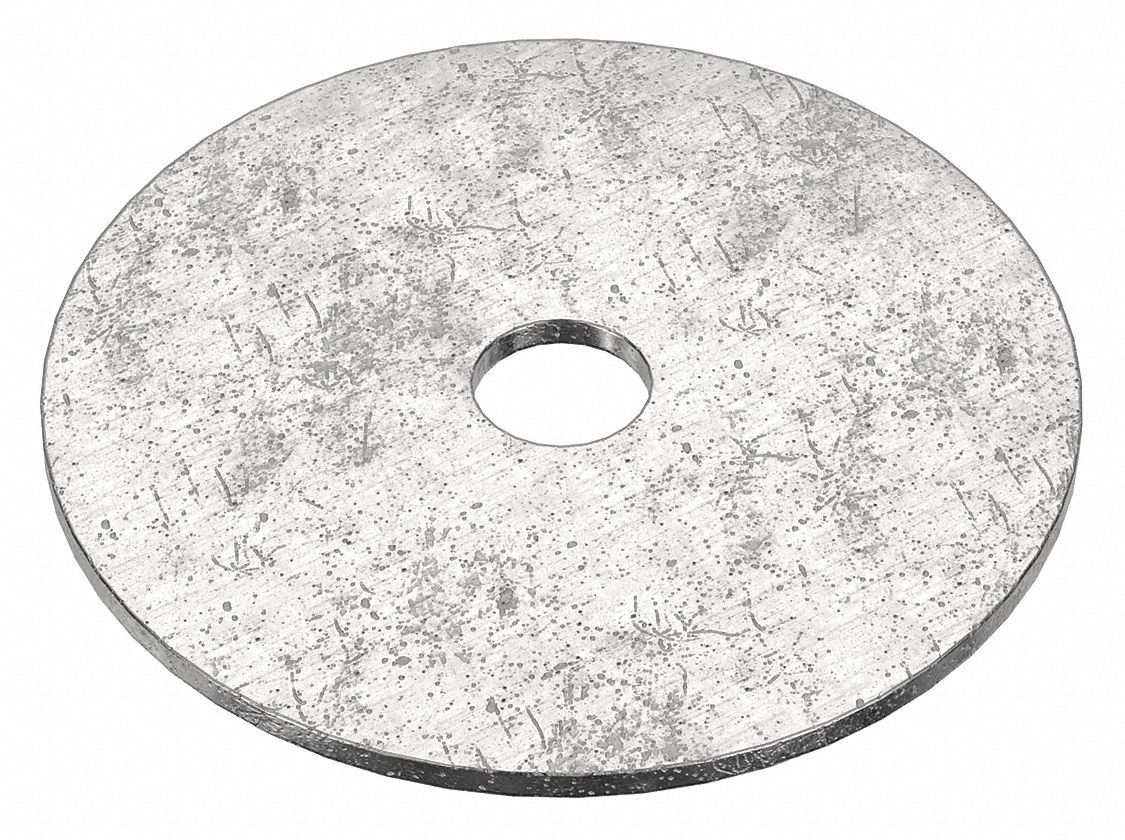 Large O.D. Oversized Washer: 316, Stainless Steel, 5/16 in Screw Sz, 0.348 in In Dia, 316, 50 PK