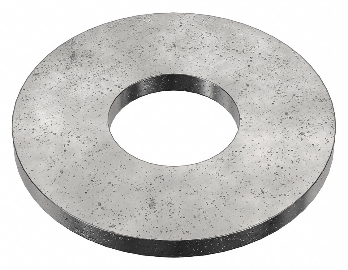 Flat Washer: Case Hardened, Black Oxide, Steel, 3/4 in Screw Sz, 0.781 in In Dia, 20 PK