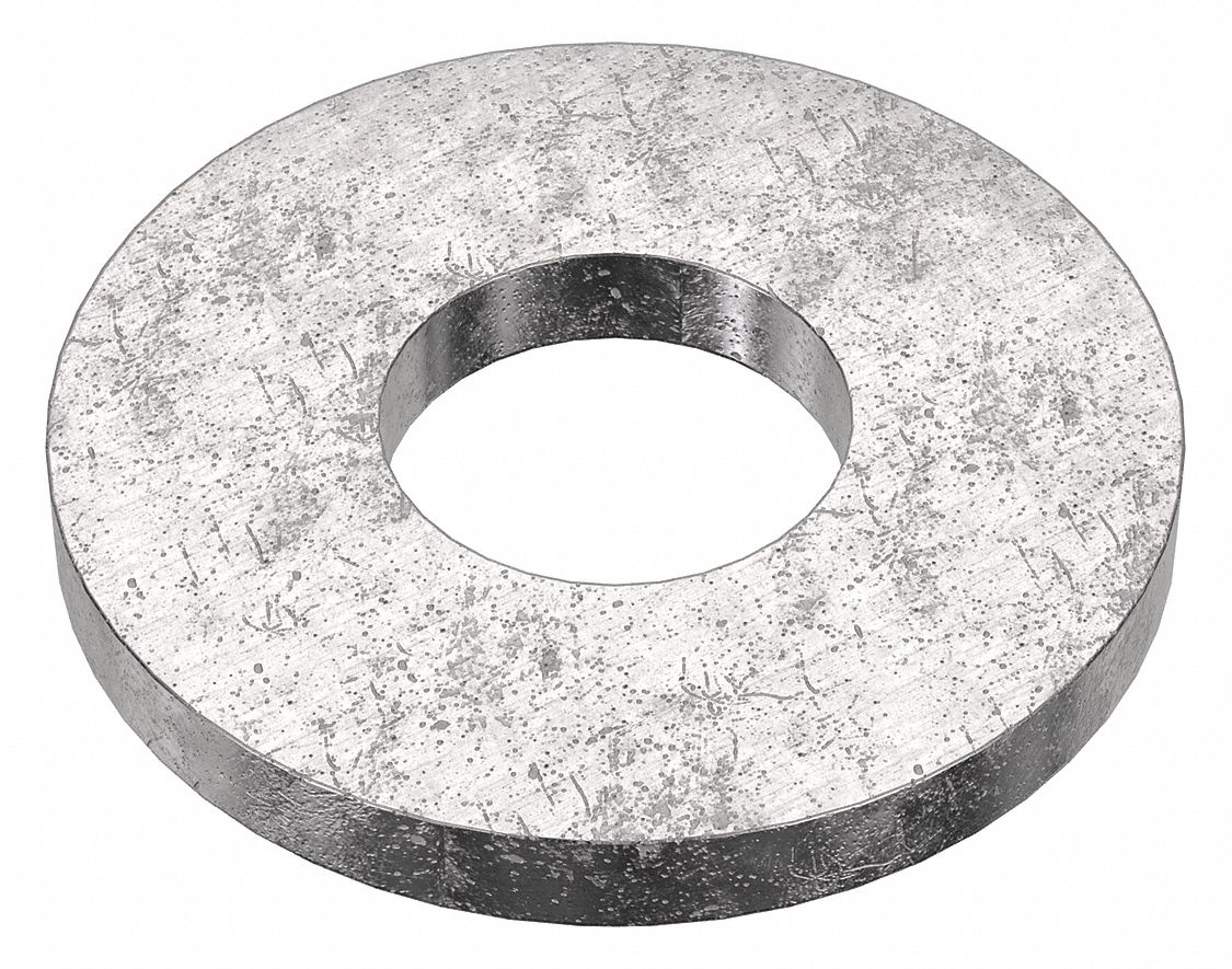 Flat Washer: 18-8, Stainless Steel, #0 Screw Sz, 0.063 in In Dia, 1/8 in Out Dia, 18-8, 50 PK