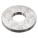 FLAT WASHER, FOR #4 SCREW, 18-8 STAINLESS STEEL, PLAIN FINISH, 0.125 IN ID, ¼ IN OD, 50 PK