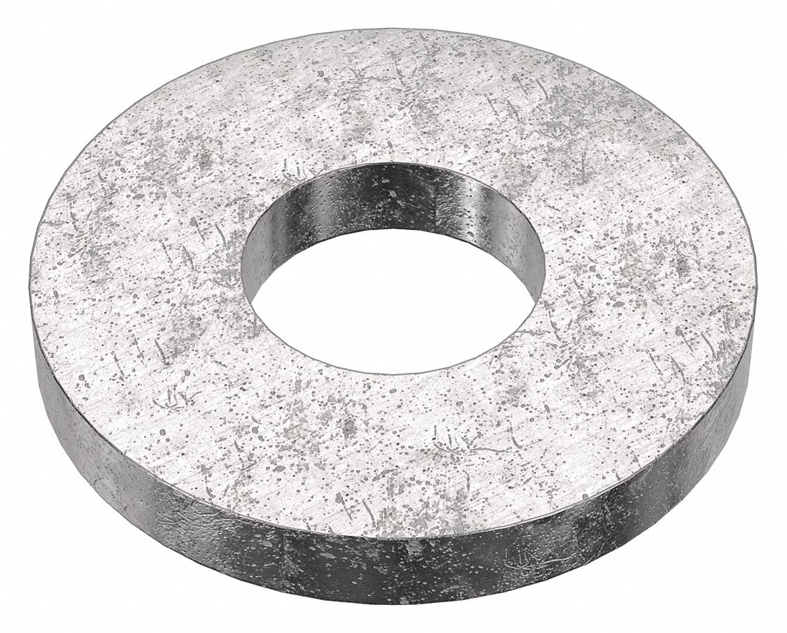 Flat Washer: 18-8, Stainless Steel, #6 Screw Sz, 0.156 in In Dia, 5/16 in Out Dia, 18-8, 50 PK