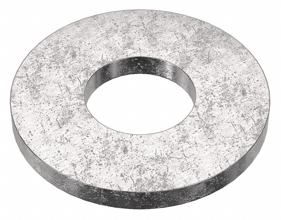 Flat Washer: 18-8, Stainless Steel, 5/16 in Screw Sz, 0.344 in In Dia, 3/4 in Out Dia, 18-8, 50 PK