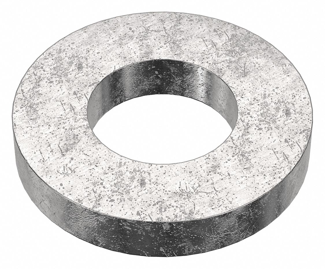 FLAT WASHER, FOR ⅝ IN SCREW, 18-8 STAINLESS STEEL, PLAIN FINISH, 0.656 IN ID, 25 PK