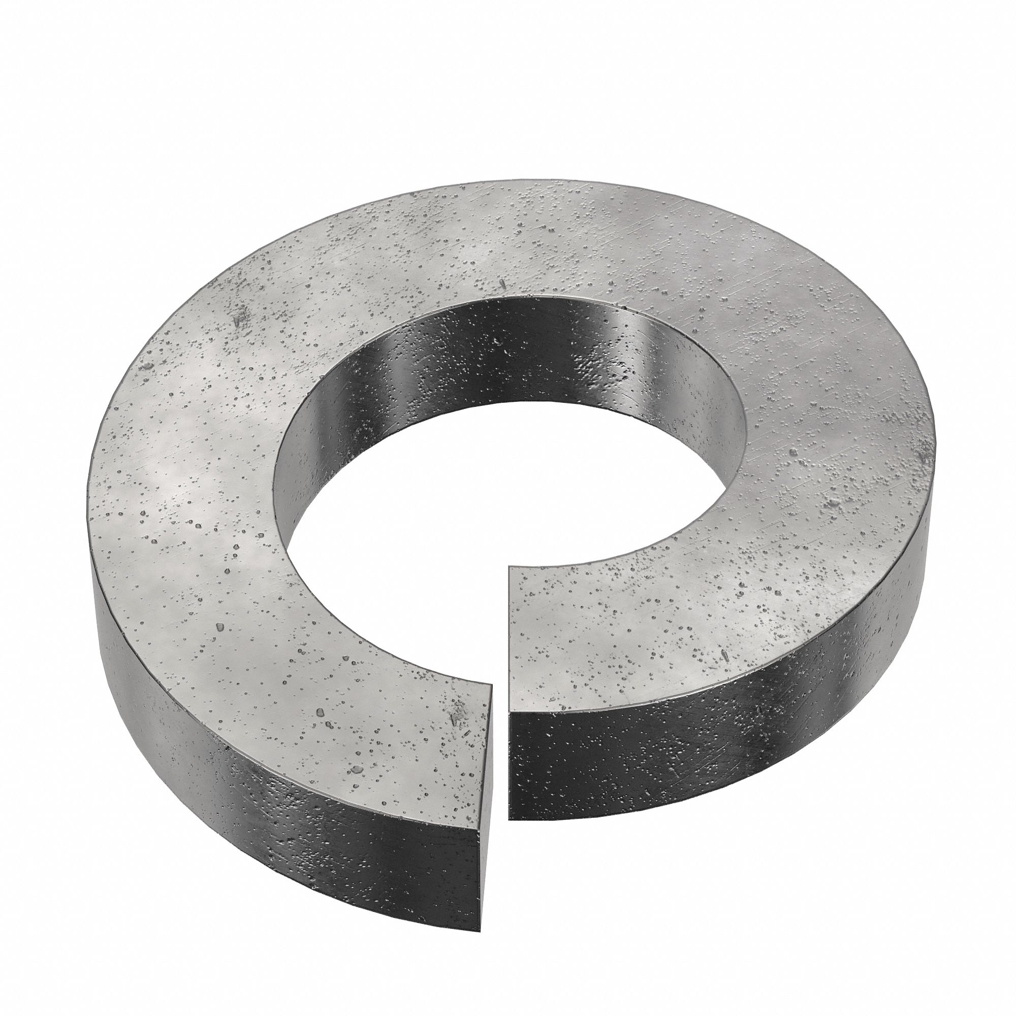 Extra Duty Split Lock Washer: Case Hardened, Black Oxide, Steel, 3/4 in Screw Sz, 10 PK