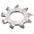 RONDELLE FREIN,P/VIS NO 8,DENTURE EXTERNE,AI,ORDINAIRE,410,50PQ