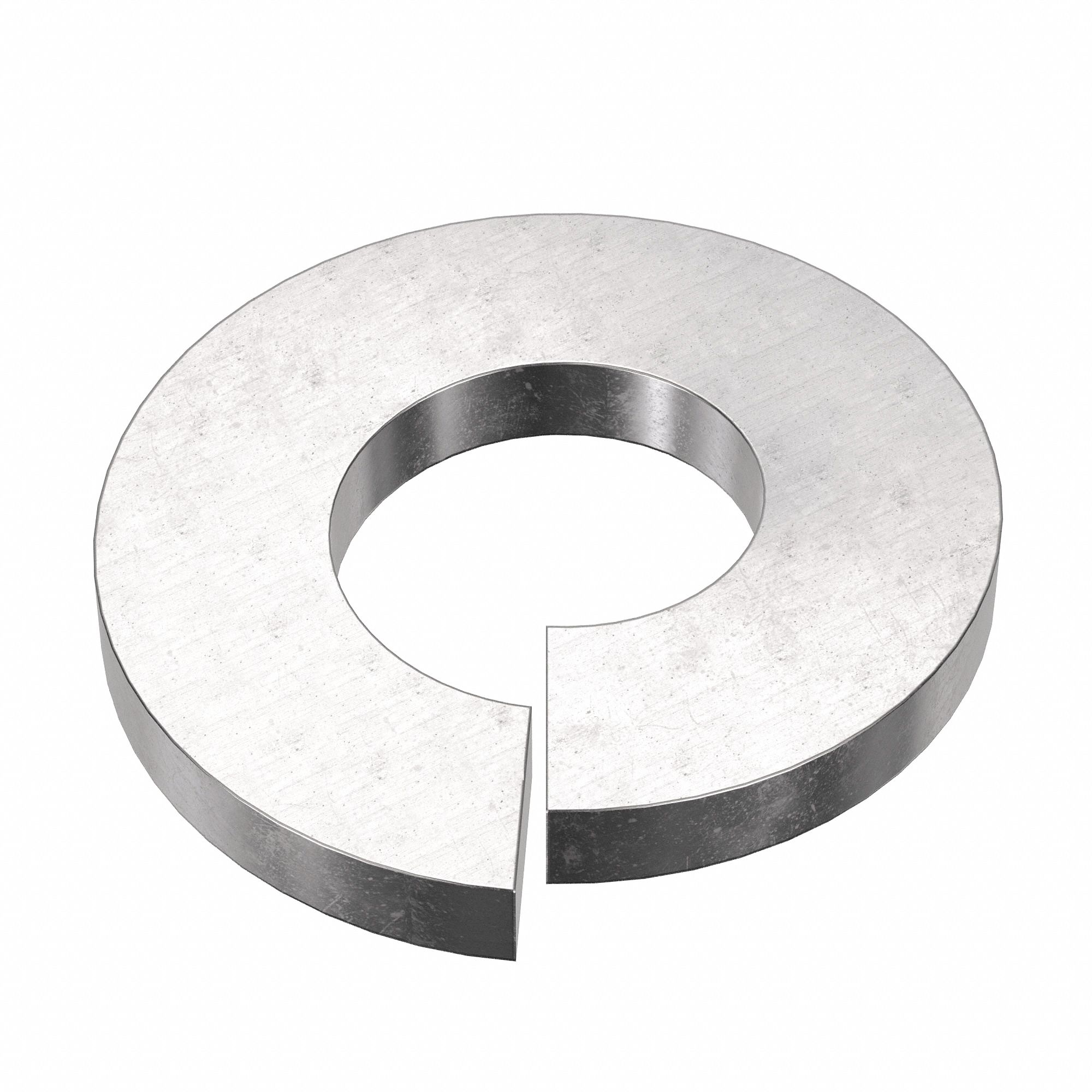 Split Lock Washer: 18-8, Stainless Steel, M2 Screw Sz, 2.4 mm Max. Inside Dia, 18-8, 50 PK
