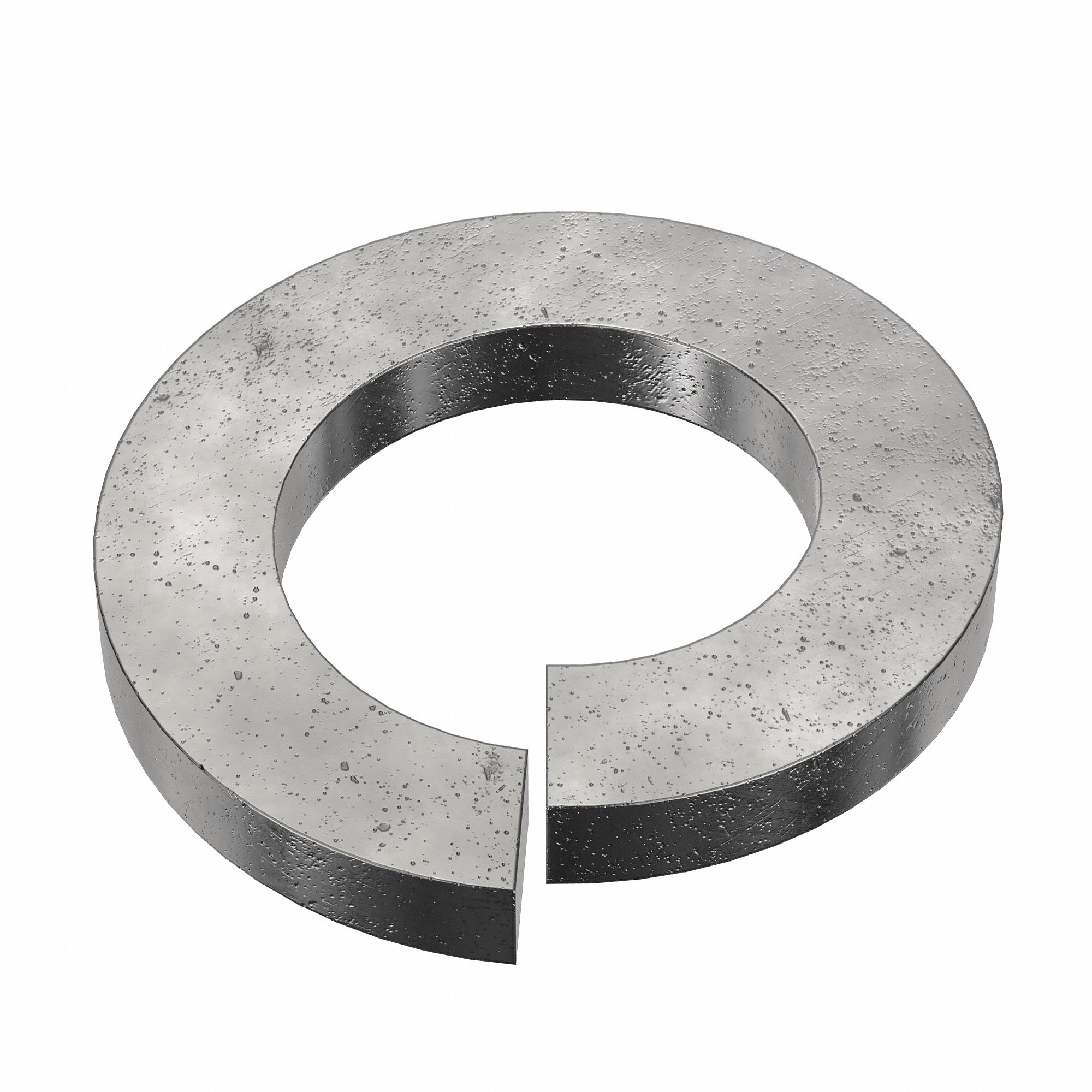 SPLIT LOCK WASHER, FOR M20 SCREW, SPLIT LOCK, STEEL, BLACK OXIDE, 20.2MM ID, 10 PK