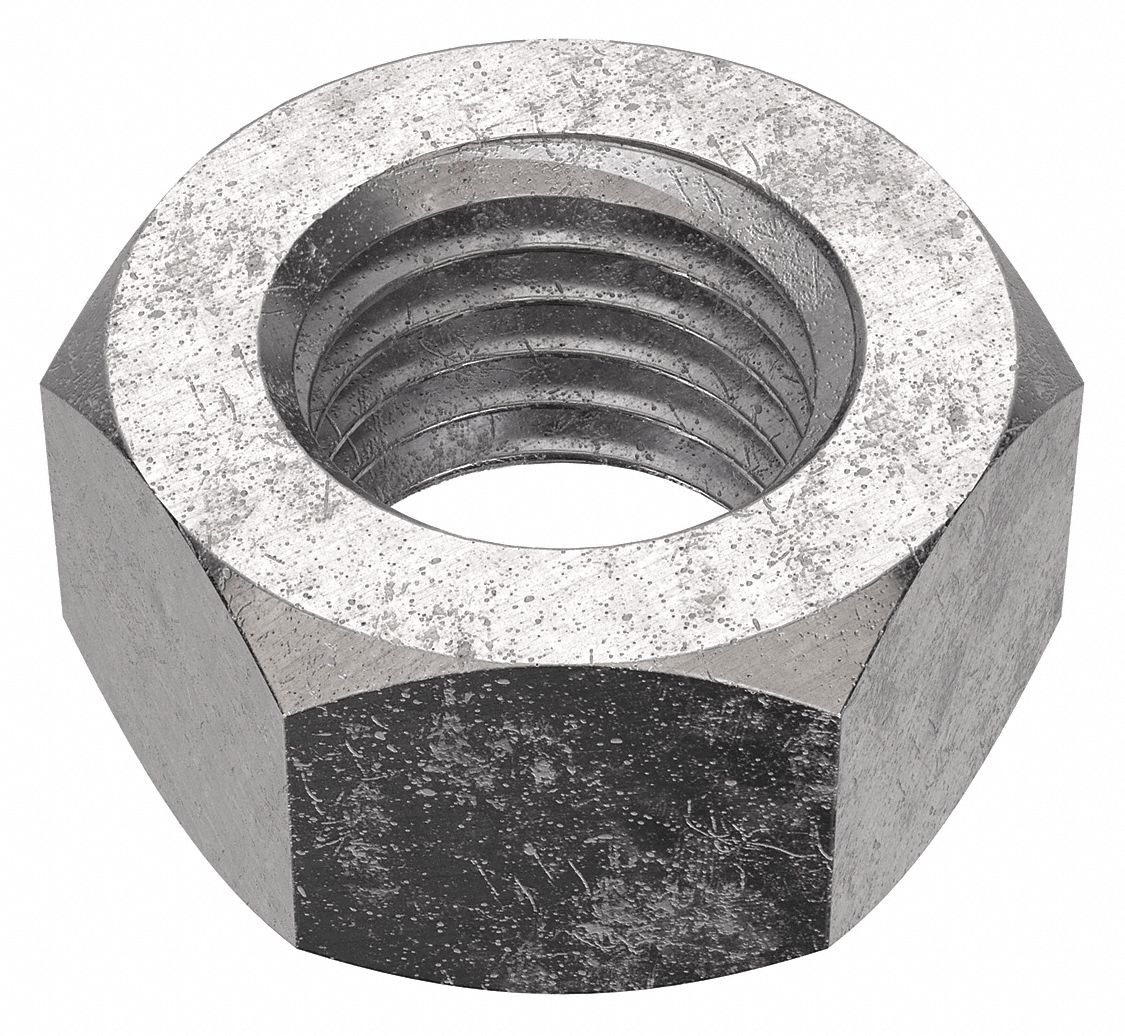 ÉCROU HEX,M24-3,00,LA HEX 36MM,H HEX 19MM,AI 18-8,ORDINAIRE,5PQT