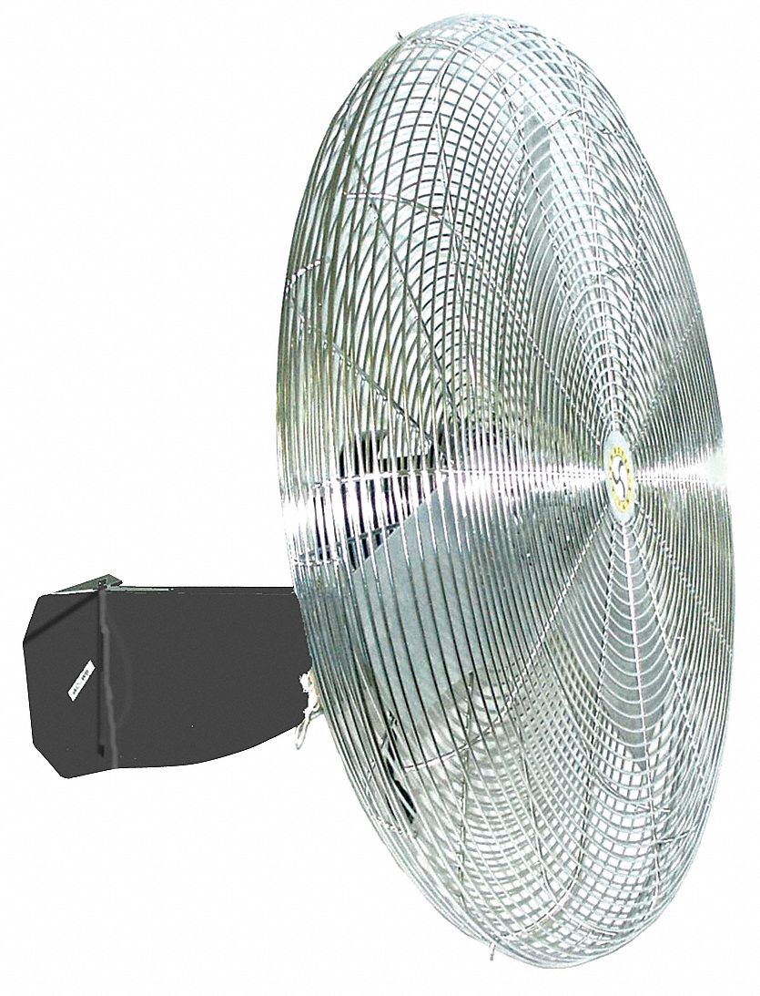 Airmaster Fan 24 In Light Duty Industrial Fan Stationary Wall 115v Ac 22uk96 Ca24ow Grainger