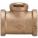 REDUCING BRANCH TEE: BRASS, ½ IN X ½ IN X ¼ IN FITTING PIPE SIZE, CLASS 125
