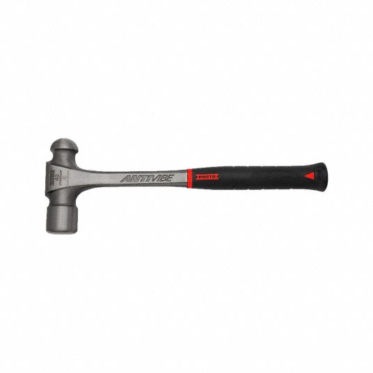 PROTO Ball Pein Hammer Steel, Steel, 40 oz Head Wt, 1 3/4 in Face Dia