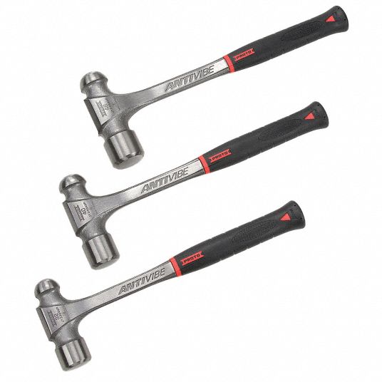PROTO Ball Pein Hammer Set, Head Weight (Oz.) 32.0, 40.0, 48.0 22UM33