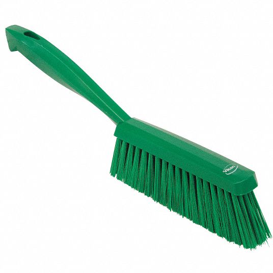 Vikan | Ultra-Slim Cleaning Brush with Long Handle Green