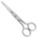 SCISSORS, AMBIDEXTROUS, 6 IN OVERALL L, STRAIGHT, STEEL, POINTED, SILVER