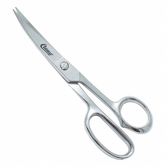 HERITAGE, Right-Hand, 8 in Overall Lg, Carpet Shears - 4VAU8