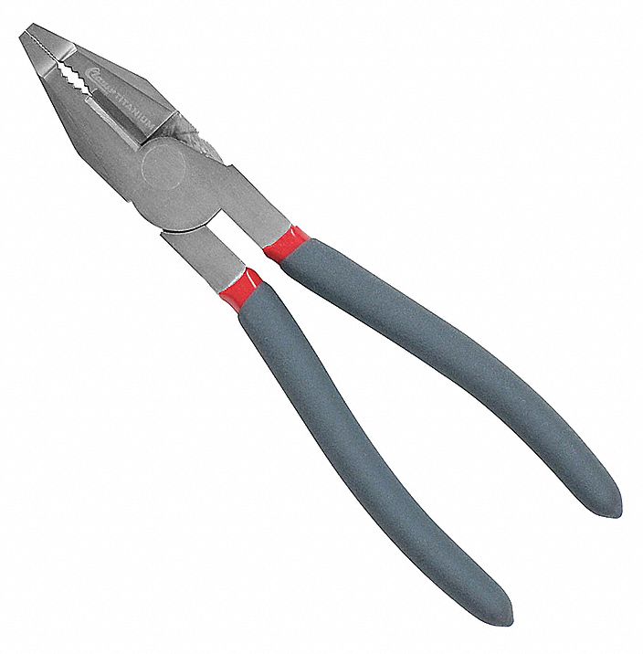 CLAUSS Linemans Pliers, Jaw Length 2 in, Jaw Width 1 in, Jaw
