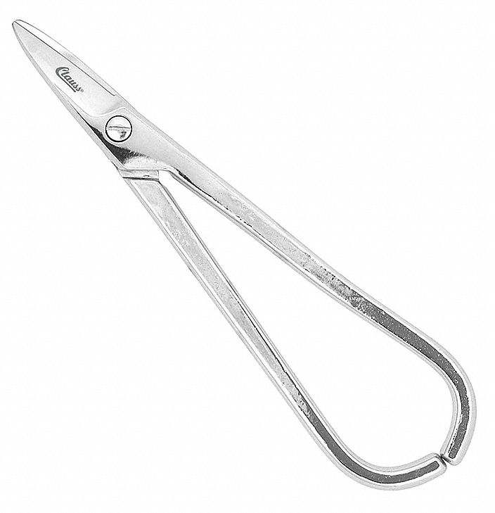 SCISSORS,7 IN. L,HOT FORGED STEEL