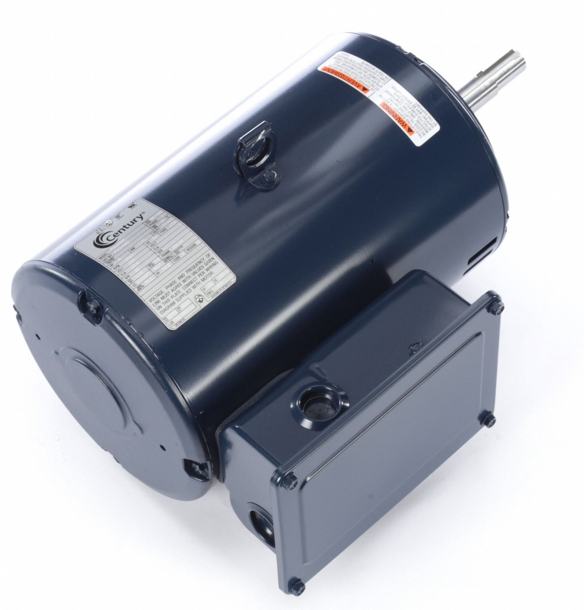 CENTURY Pump Motor, 5 HP, 3530 RPM, 230V, JM 22UP53P231M2 Grainger