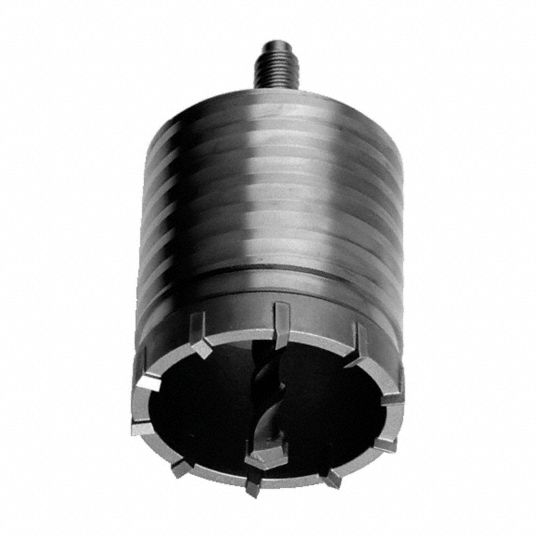 MILWAUKEE Hammer Drill Core Bit, 5 In 22UR5248205097 Grainger