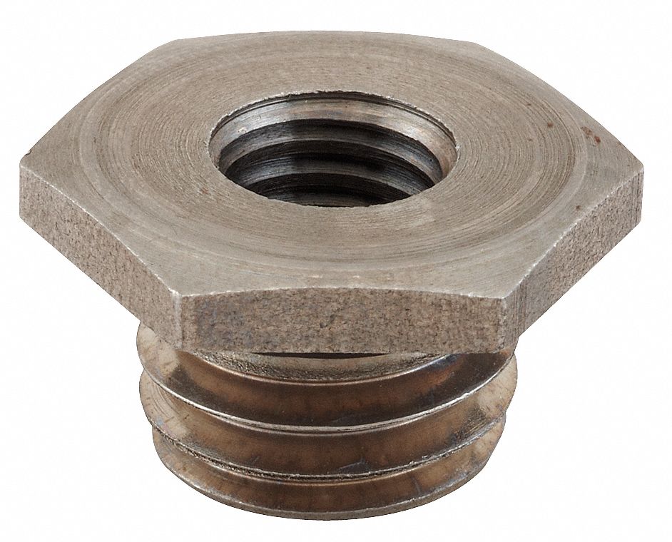 ADAPTOR, M10 X 1¼ INCH TO ⅝"-11, FOR USE WITH ANGLE GRINDERS