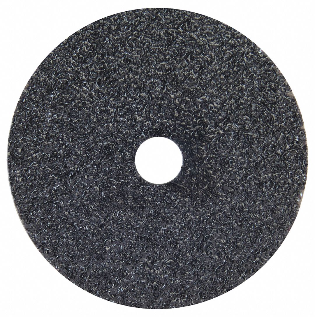 Fiber Disc, 4.5 In D, 80 G, PK25