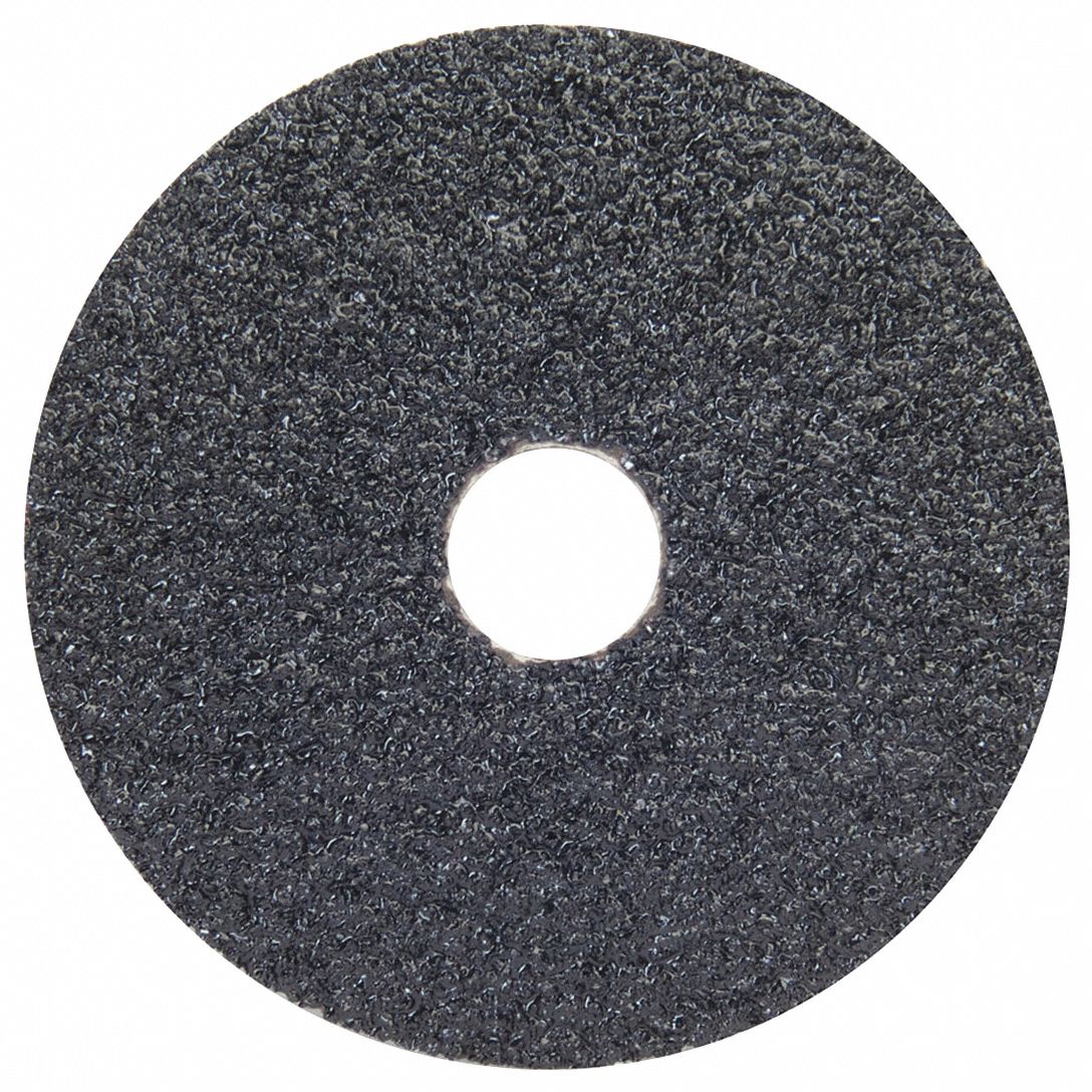 NORTON Aluminum Oxide, Fiber Disc, Coated, 7 in Disc Diameter, 7/8 in Mounting Hole Size, PK 10