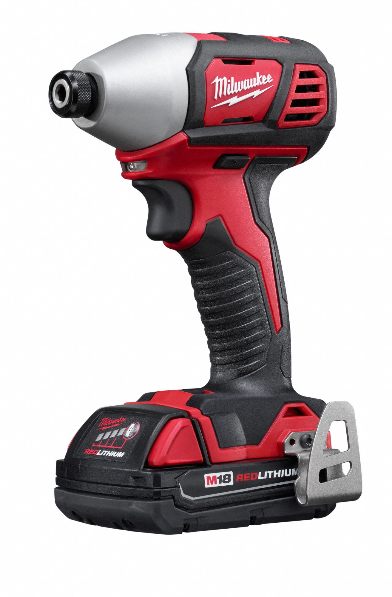 MILWAUKEE Impact Driver: 1,500 in-lb Max. Torque, 2,750 RPM Free Speed ...