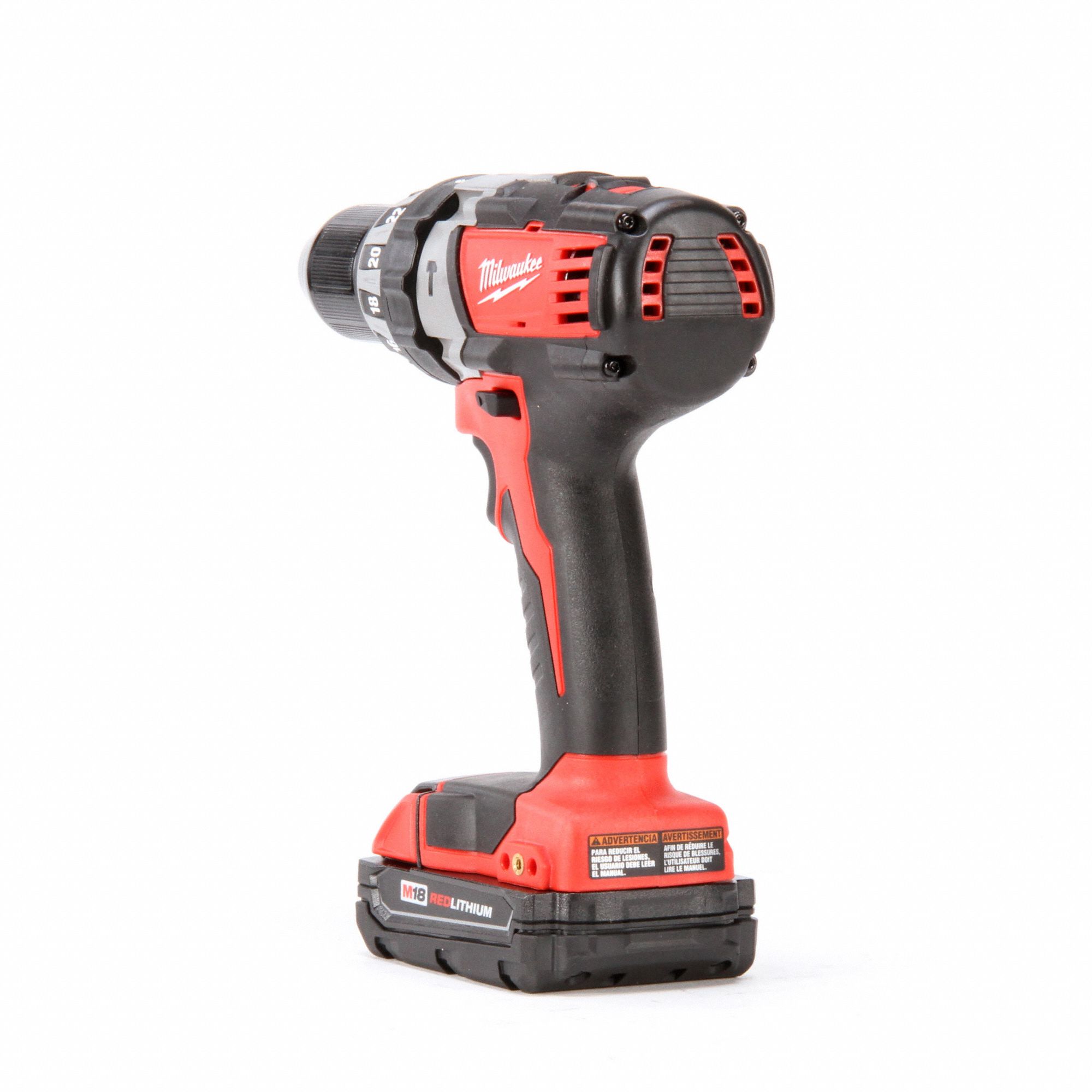 Milwaukee 2606-22CT - Kit CP de taladro percutor M18 de 1/2 pulgada