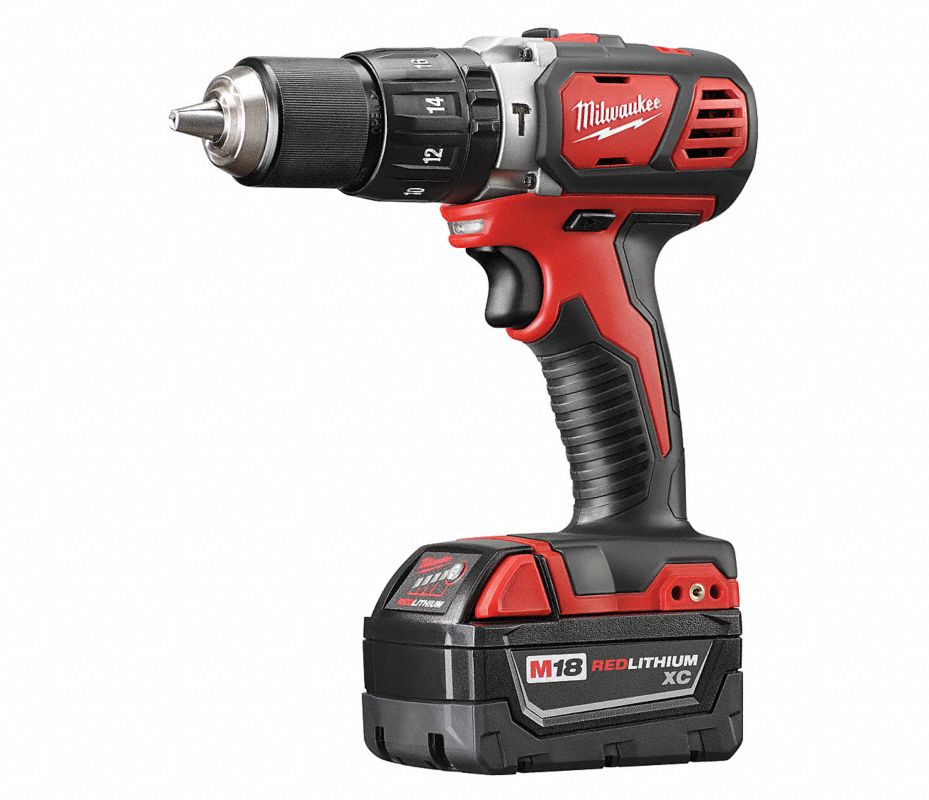 MILWAUKEE M18 Kit rotomartillo destornillador inalámbrico 1/2 pulgada