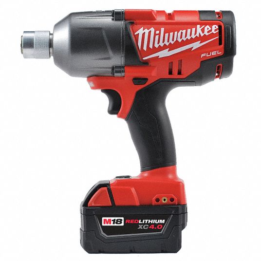 Cordless, Impact Driver, 7/16 in Hex, 18V DC, 500 ft-lb Max. Torque ...