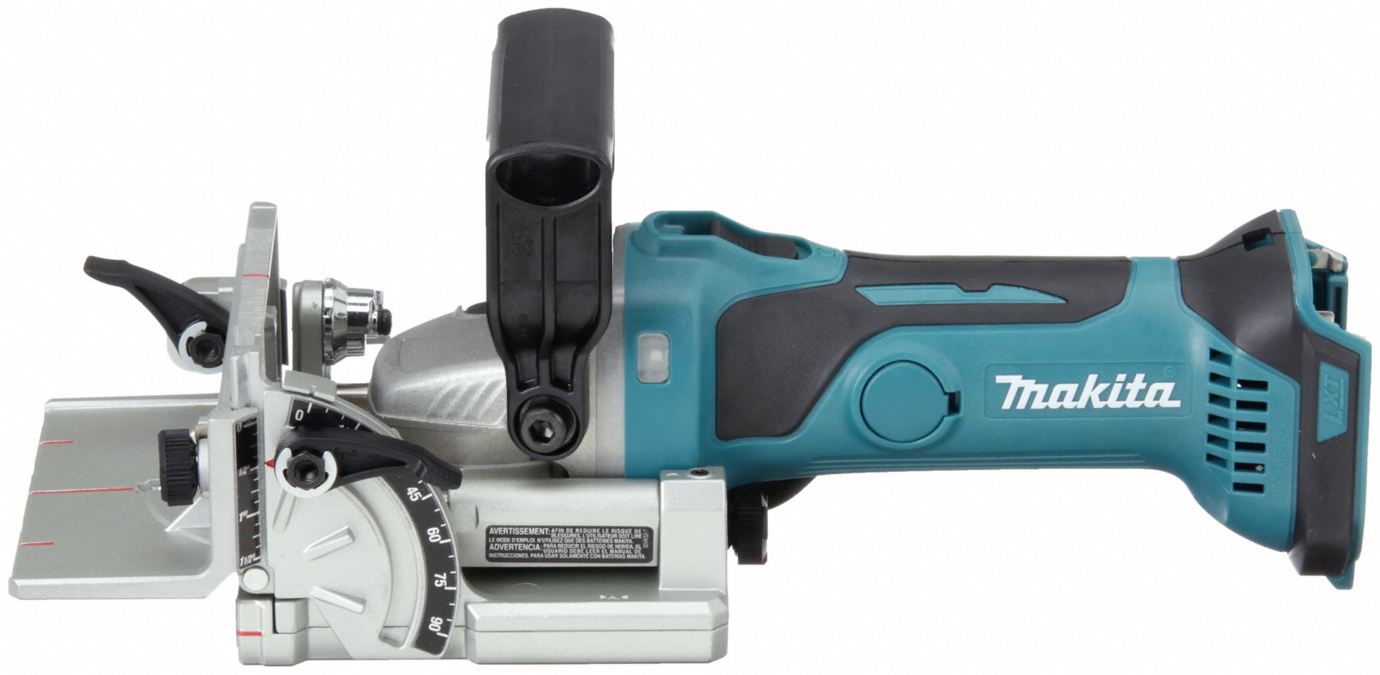 MAKITA Cordless Biscuit Joiner: Bare Tool, 18V LXT, 3/4 in Max. Cutting