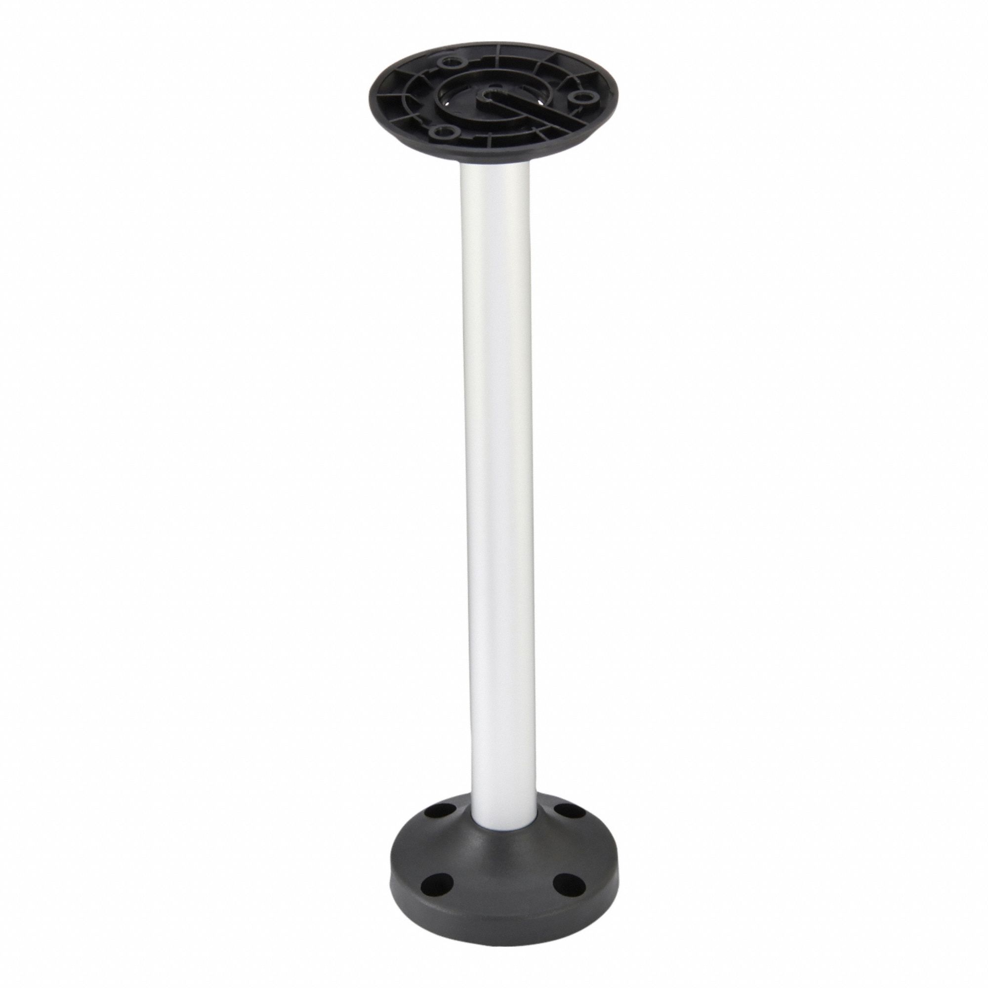 Warning Light Accessory: Tower Light Base, 10 1/2 in Overall Ht, 22UU48