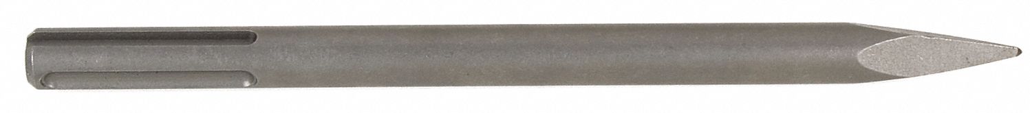 TRÉPAN TRANCHANT, TÊTE 23/32 PO LARG., 12 PO LO, TIGE 23/32 PO DIA, SDS MAX, POINTE DE TAUREAU