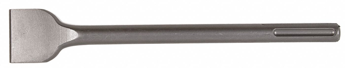 TRÉPAN TRANCHANT, TÊTE 1 1/2 PO LA, 12 PO LONG, TIGE 23/32 PO DIA, SDS MAX