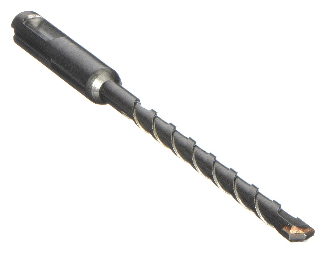 ROTARY HAMMER DRILL, ½ IN DRILL BIT SIZE, 4 IN MAX DRILLING DEPTH, 6 IN L, CONCRETE